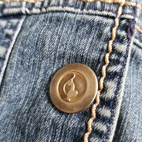 Baby Phat Girlz Y2K Embroidered Jean Jacket Size 5/6 - Picture 5 of 10